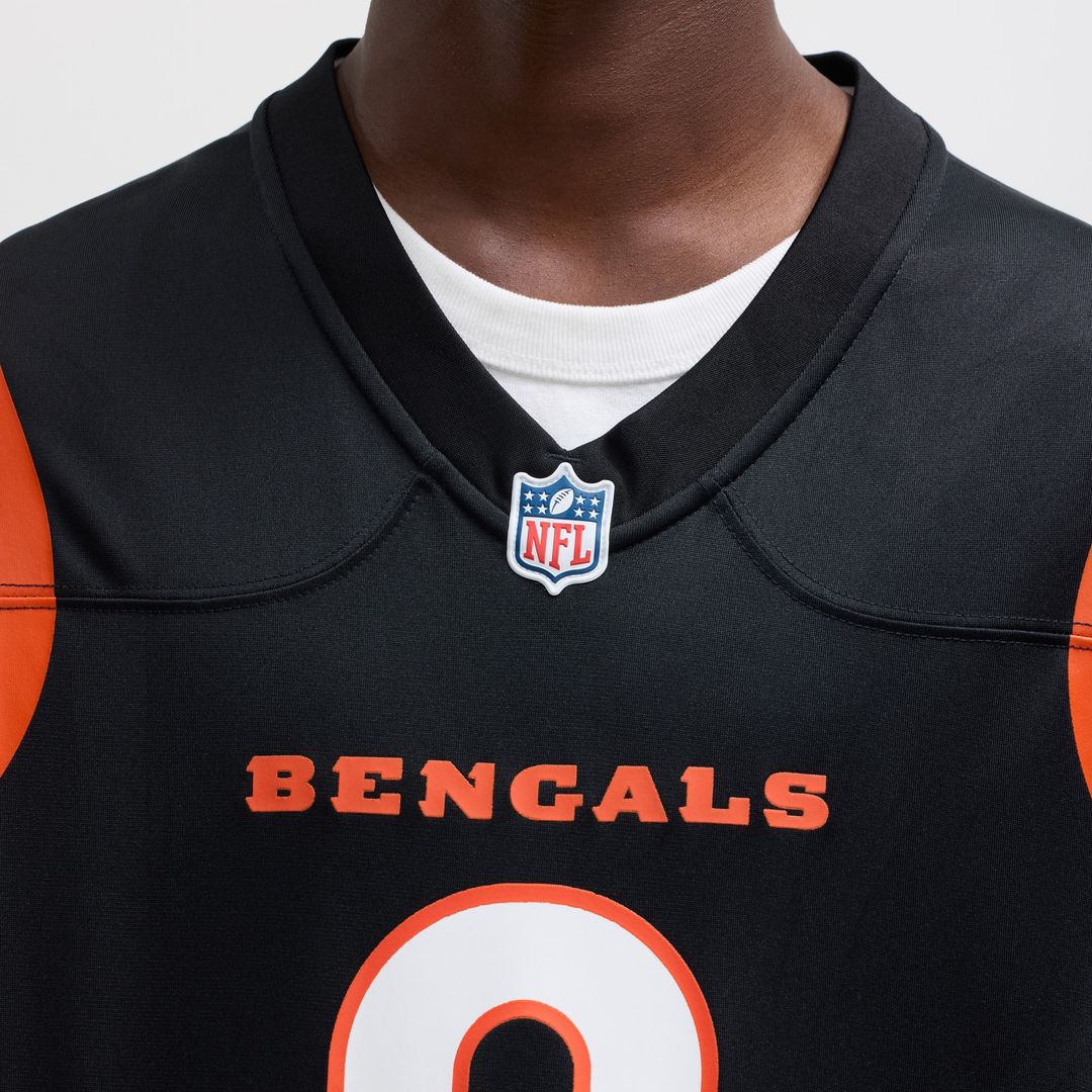 Joe Burrow Cincinnati Bengals Nike Player Game Jersey - Black