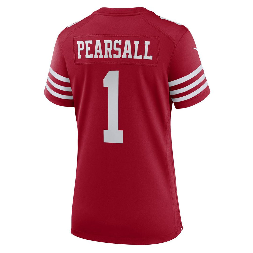 Ricky Pearsall San Francisco 49ers Nike Women's Team Game Jersey -  Scarlet