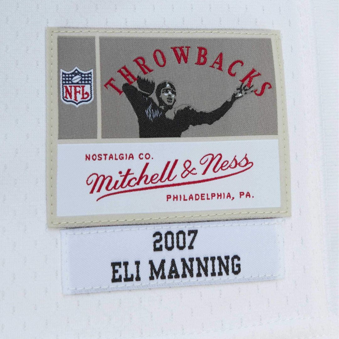 Eli Manning New York Giants Mitchell & Ness Legacy Replica Jersey - White