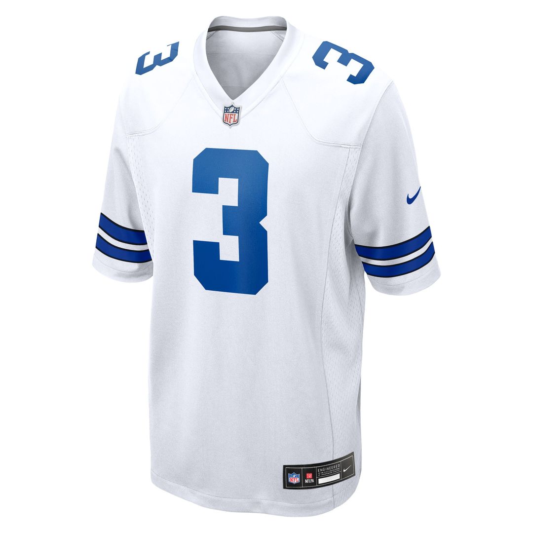 George Pickens Dallas Cowboys Nike Game Jersey - White