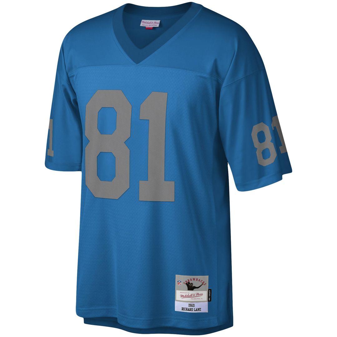 Richard Lane Detroit Lions Mitchell & Ness Legacy Replica Jersey - Blue