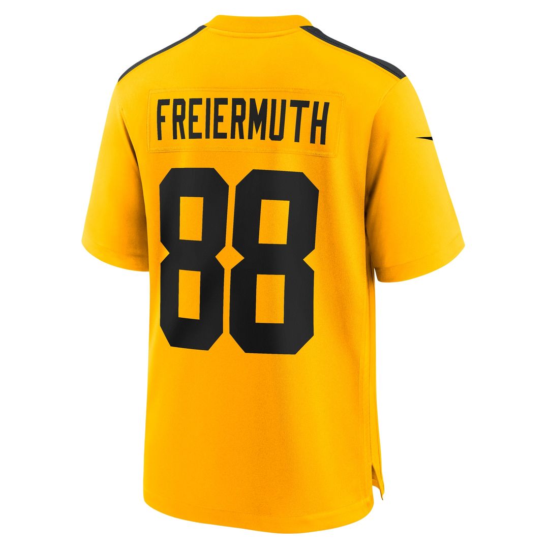 Pat Freiermuth Pittsburgh Steelers Nike Alternate 1933 Throwback Game Jersey - Gold