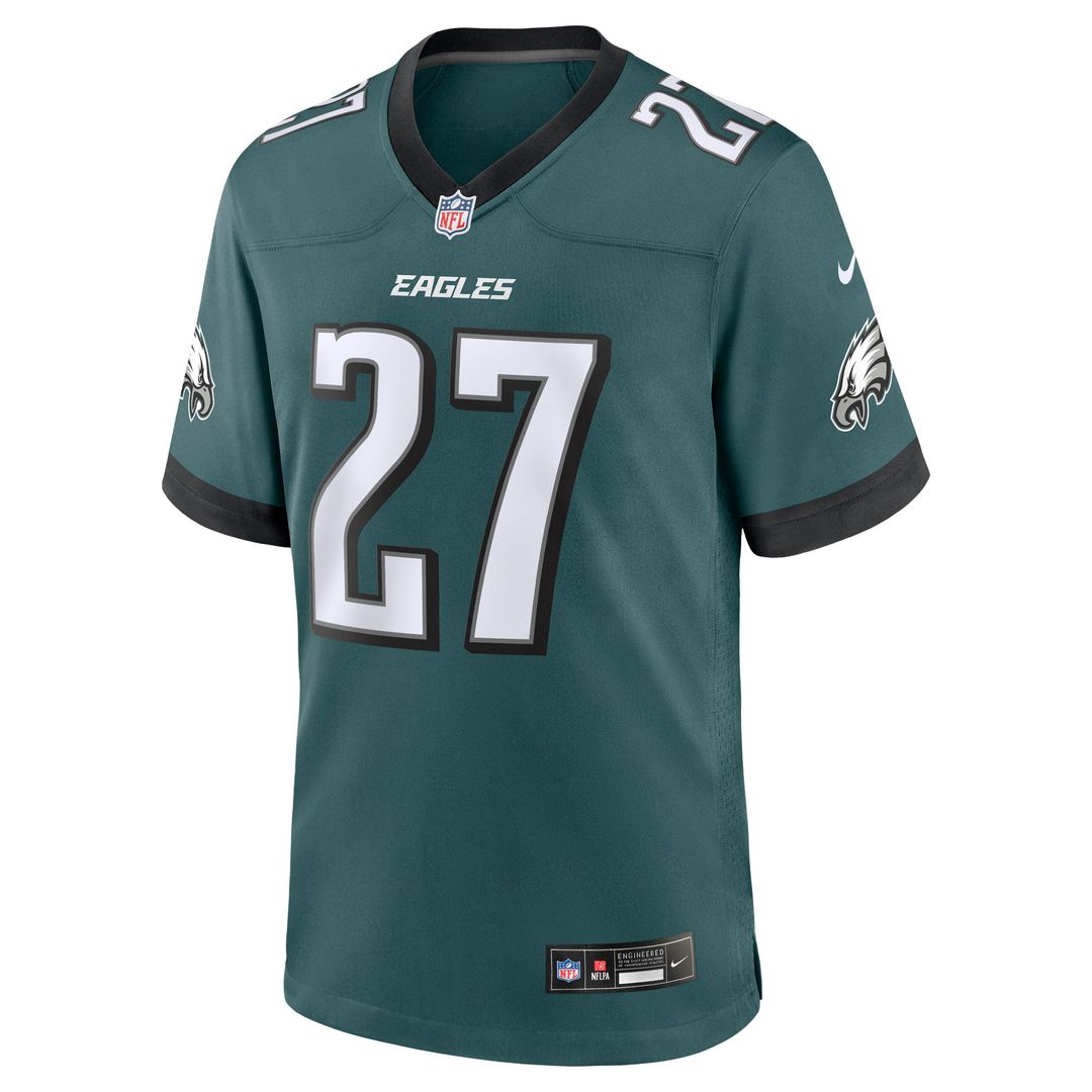 Quinyon Mitchell Philadelphia Eagles Nike  Player Game Jersey - Midnight Green