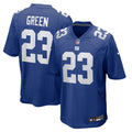 Art Green New York Giants Nike Team Game Jersey -  Royal