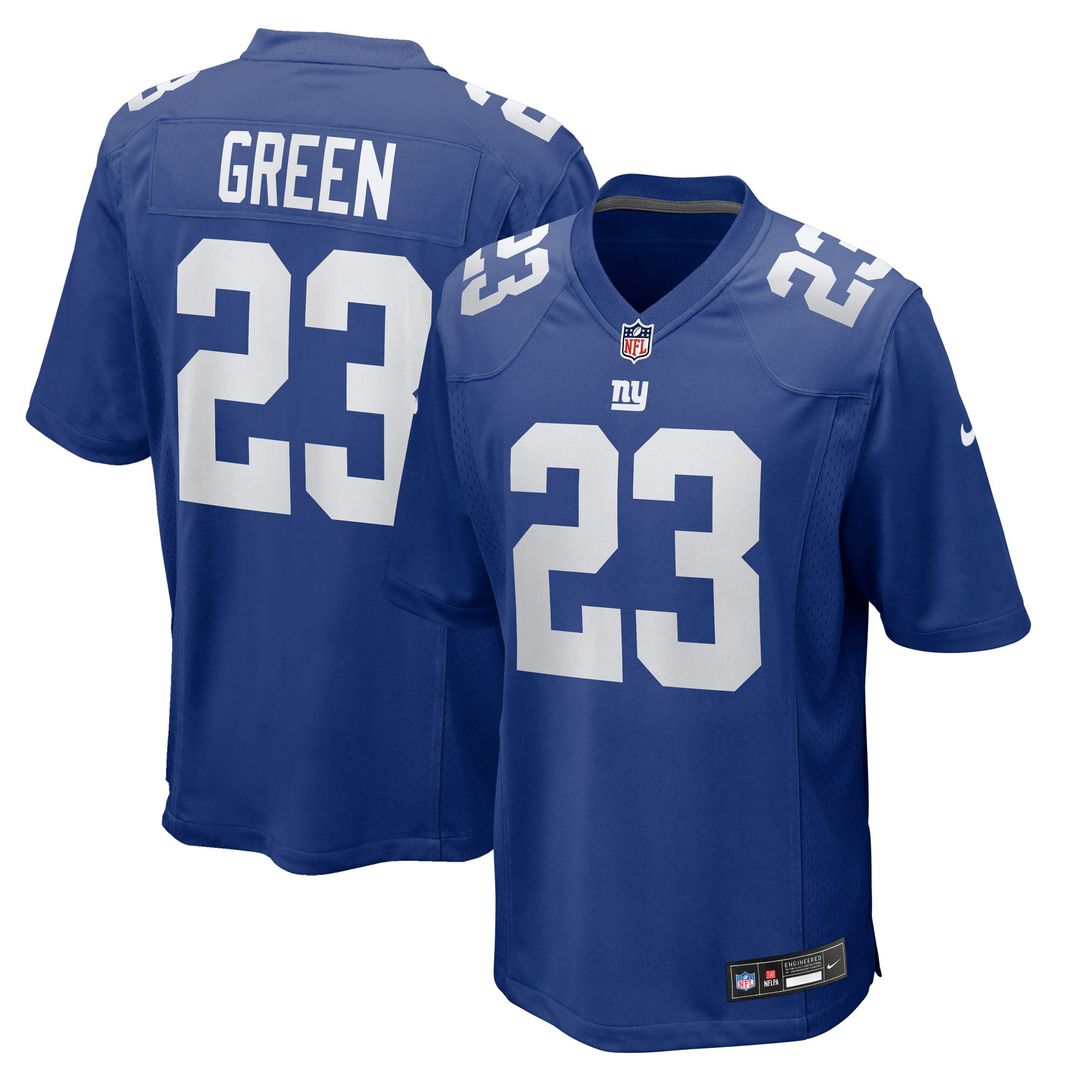 Art Green New York Giants Nike Team Game Jersey -  Royal