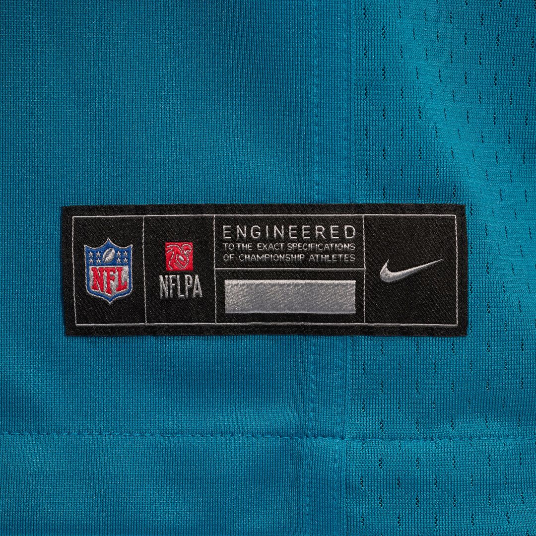 Ezra Cleveland Jacksonville Jaguars Nike  Game Jersey -  Teal