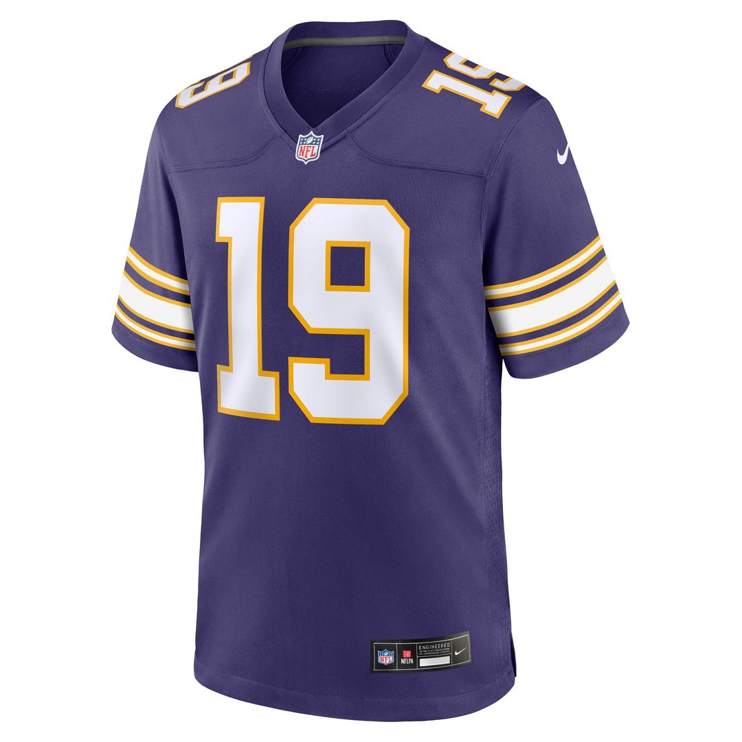 Adam Thielen Minnesota Vikings Nike Alternate Game Player Jersey - Purple