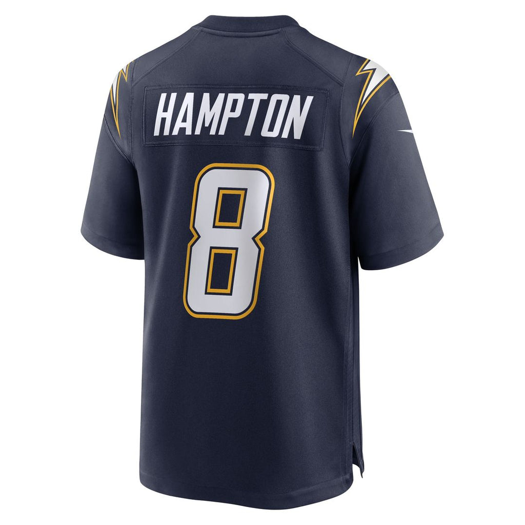 Omarion Hampton Los Angeles Chargers Nike Alternate Super Chargers Game Player Jersey - Navy