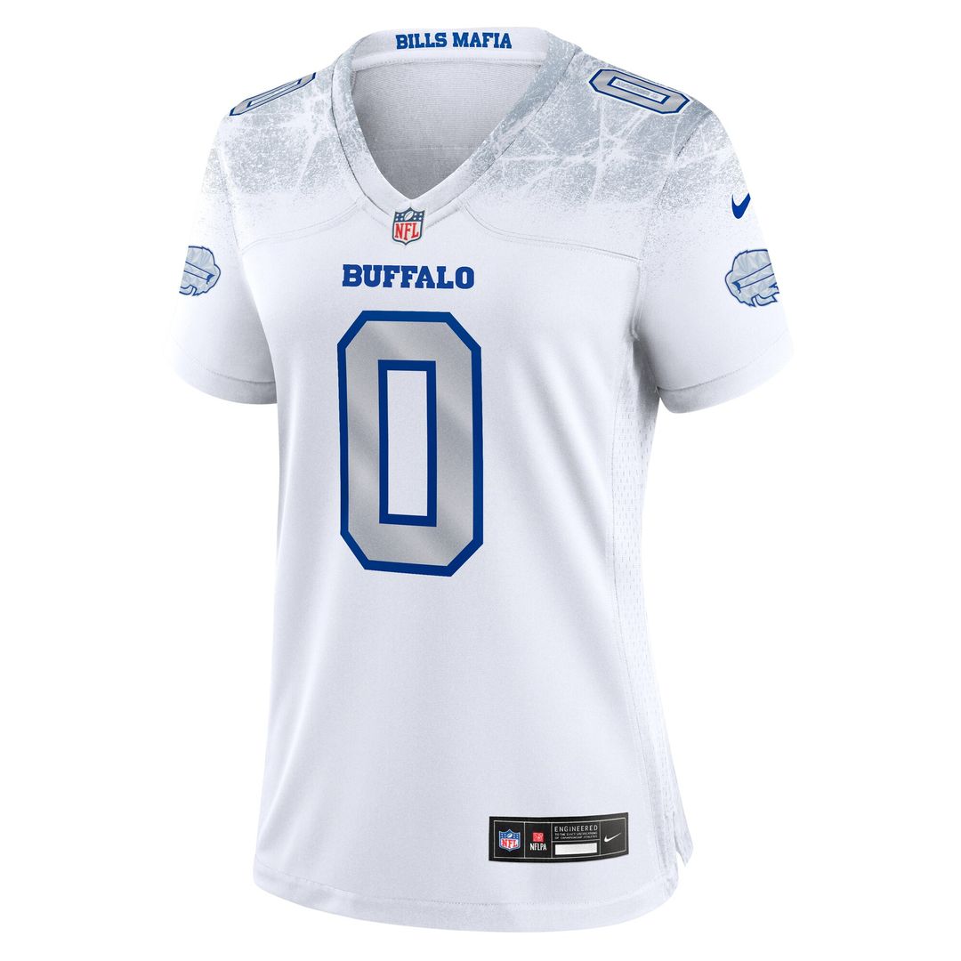 Keon Coleman Buffalo Bills Nike Women's 2025 Rivalries Collection Game Jersey - White