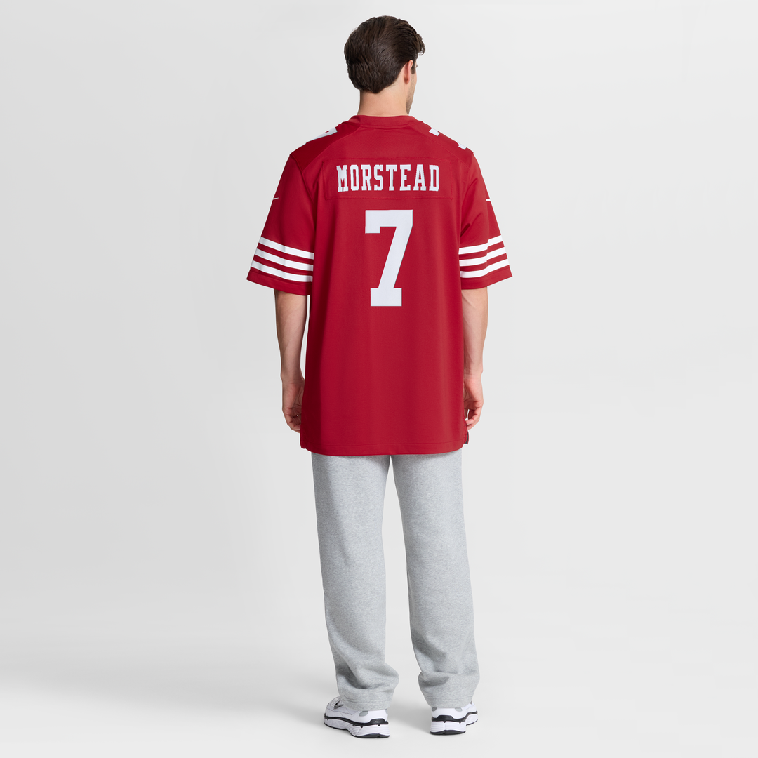 Thomas Morstead San Francisco 49ers Nike Team Game Jersey -  Scarlet