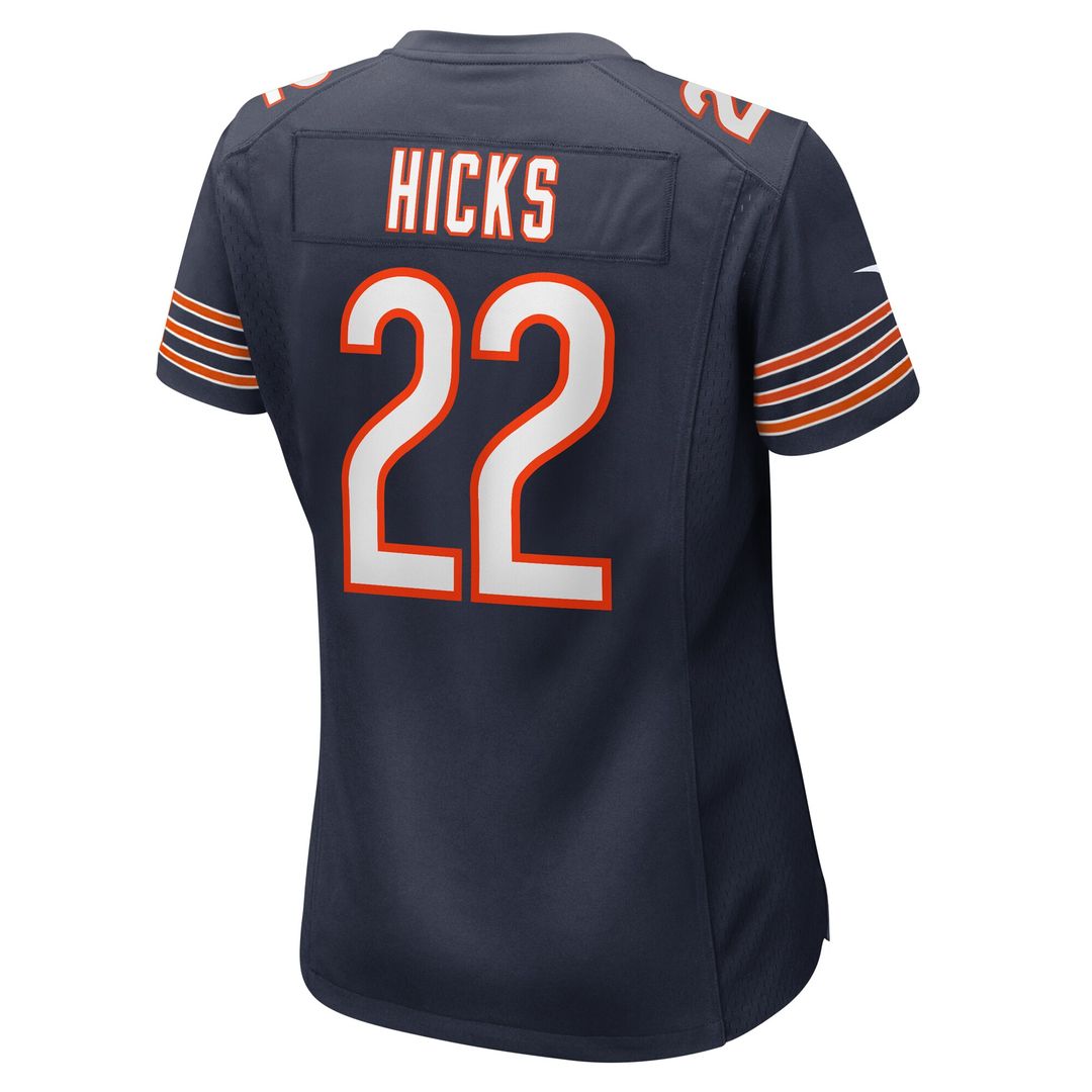 Elijah Hicks Chicago Bears Nike Women's Team Game Jersey -  Navy