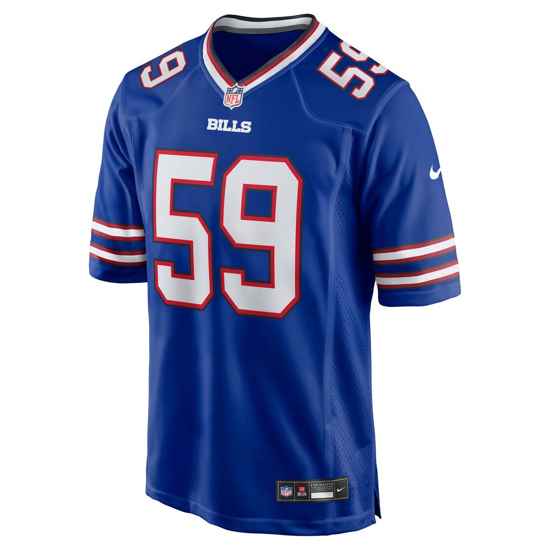 Shaq Lawson Buffalo Bills Nike Team Game Jersey -  Royal
