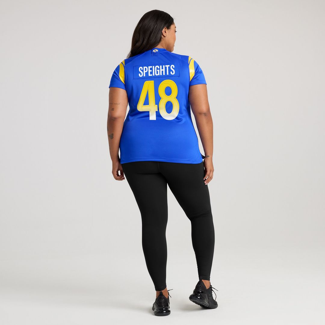 Omar Speights Los Angeles Rams Nike Women's Game Jersey -  Royal