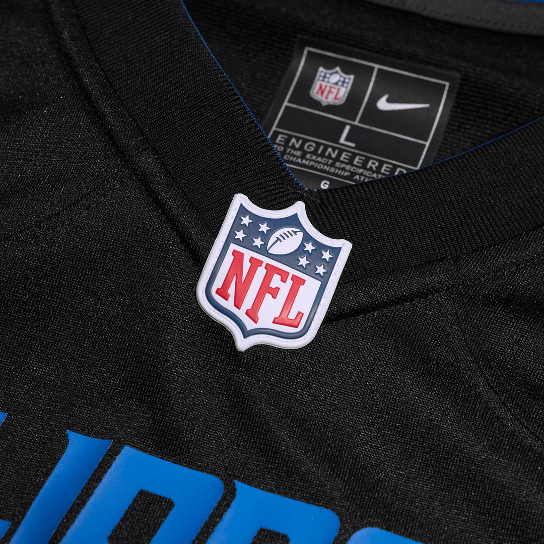 Isaac TeSlaa Detroit Lions Nike Alternate Game Player Jersey - Black