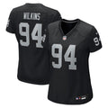 Christian Wilkins Las Vegas Raiders Nike Women's Team Game Jersey - Black