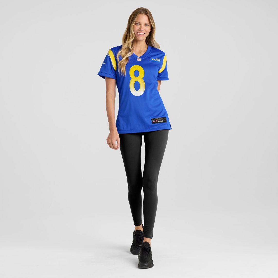 Jared Verse Los Angeles Rams Nike Women's Team Game Jersey -  Royal