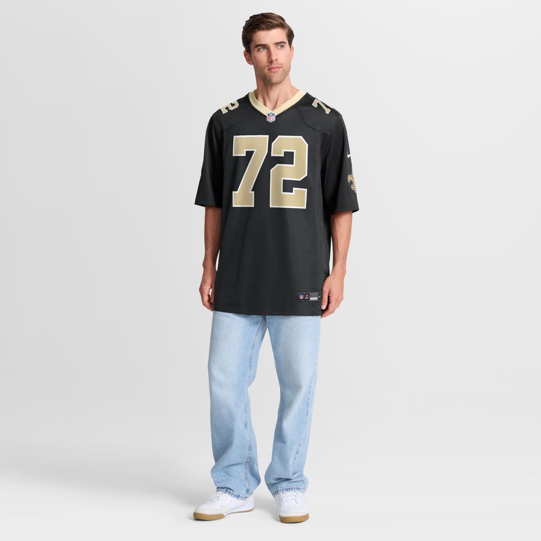 Asim Richards New Orleans Saints Nike Team Game Jersey -  Black