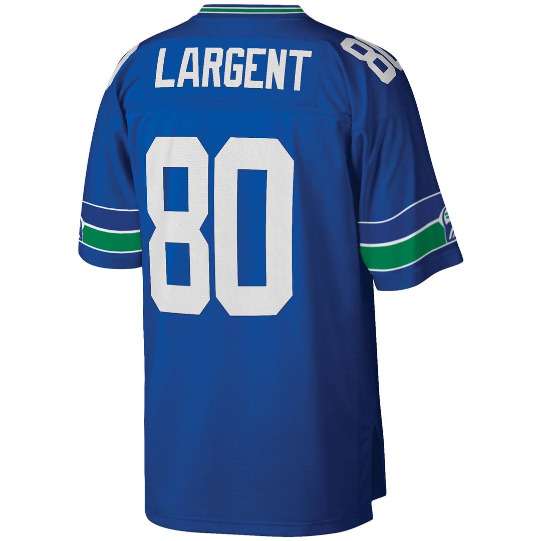 Steve Largent Seattle Seahawks Mitchell & Ness Legacy Replica Jersey - Royal