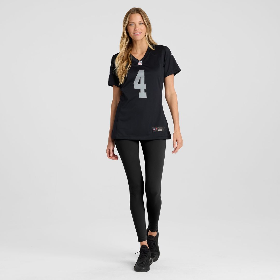 Aidan O'Connell Las Vegas Raiders Nike Women's  Game Jersey -  Black