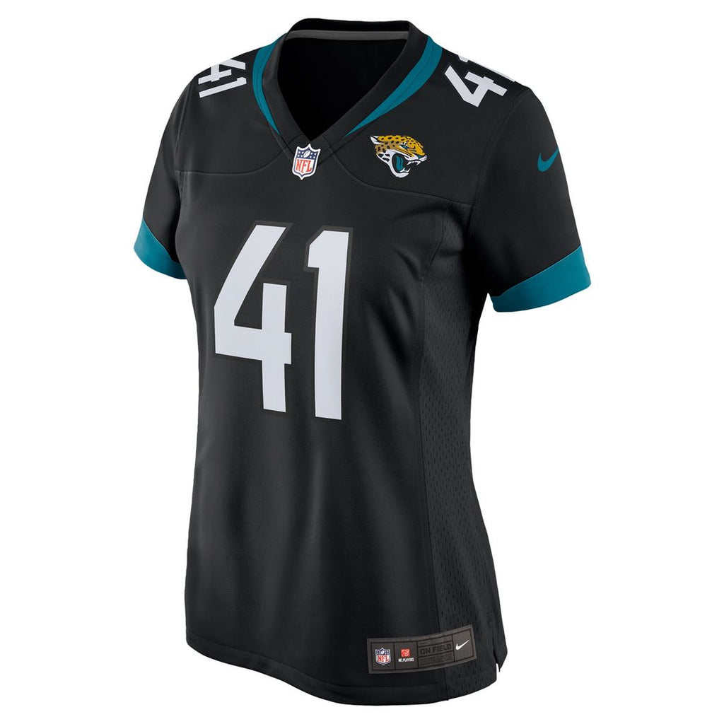 Josh Hines-Allen Jacksonville Jaguars Nike Women's Alternate Player Game Jersey - Black