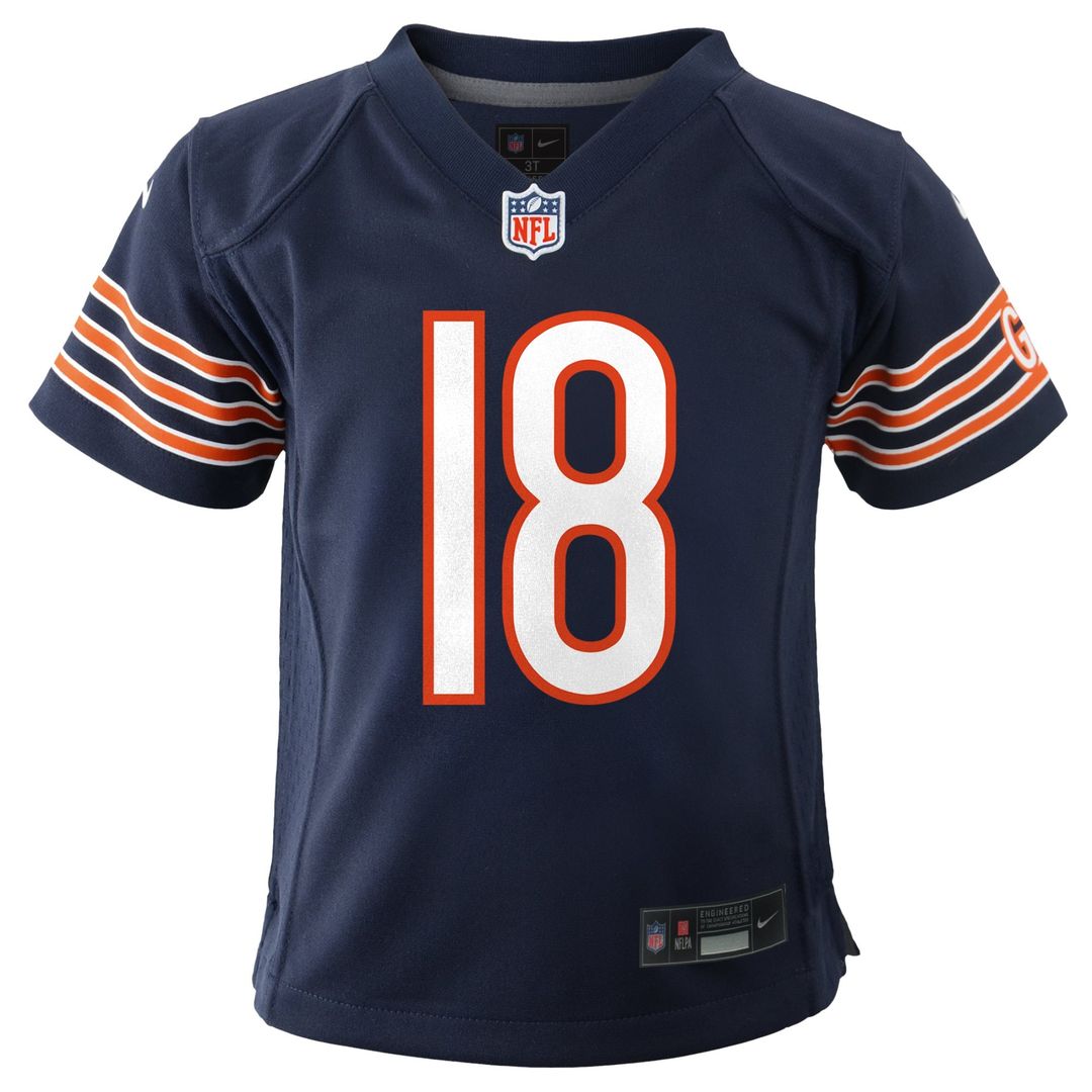 Caleb Williams Chicago Bears Nike Toddler Game Jersey - Navy