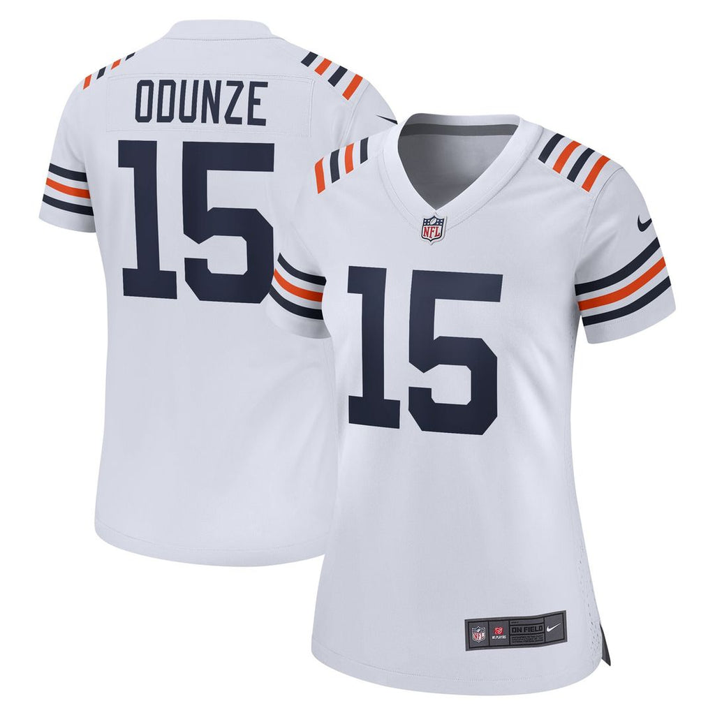 Rome Odunze Chicago Bears Nike Women's Alternate Game Jersey - White