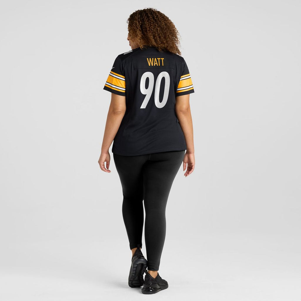 T.J. Watt Pittsburgh Steelers Nike Women's Game Jersey - Black