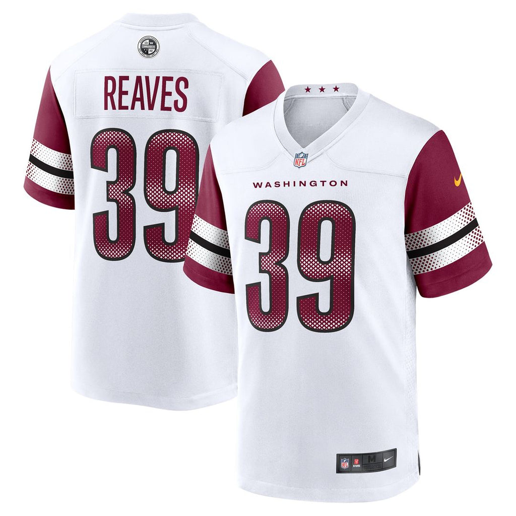 Jeremy Reaves Washington Commanders Nike Game Jersey -  White