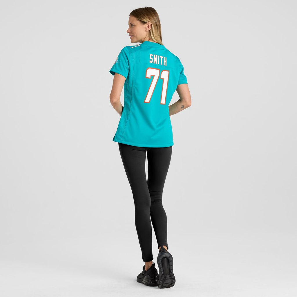 Kion Smith Miami Dolphins Nike Women's  Game Jersey -  Aqua