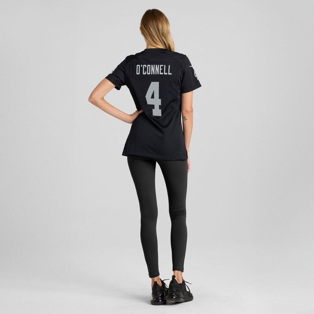 Aidan O'Connell Las Vegas Raiders Nike Women's  Game Jersey -  Black