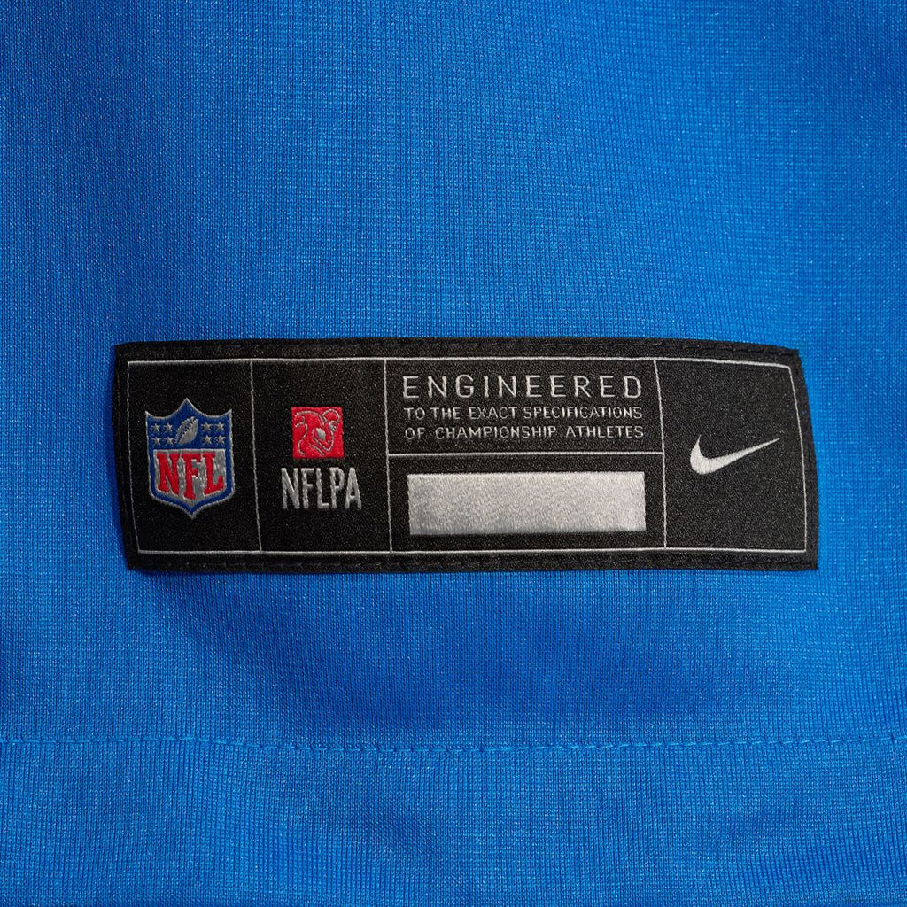 Rock Ya-Sin Detroit Lions Nike Team Game Jersey -  Blue