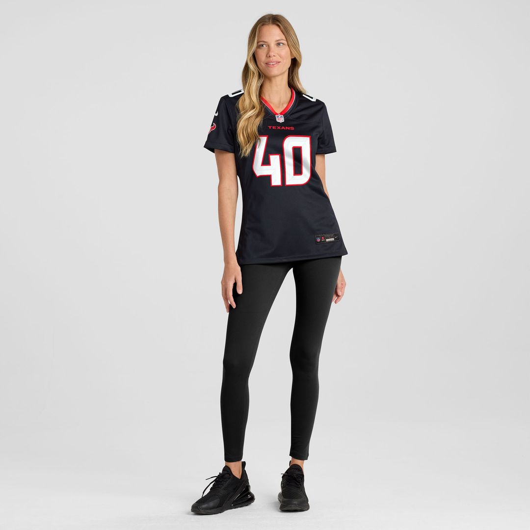 Austin Brinkman Houston Texans Nike Women's Team Game Jersey -  Navy