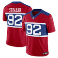Michael Strahan New York Giants Nike Alternate Vapor F.U.S.E. Retired Player Limited Jersey - Century Red