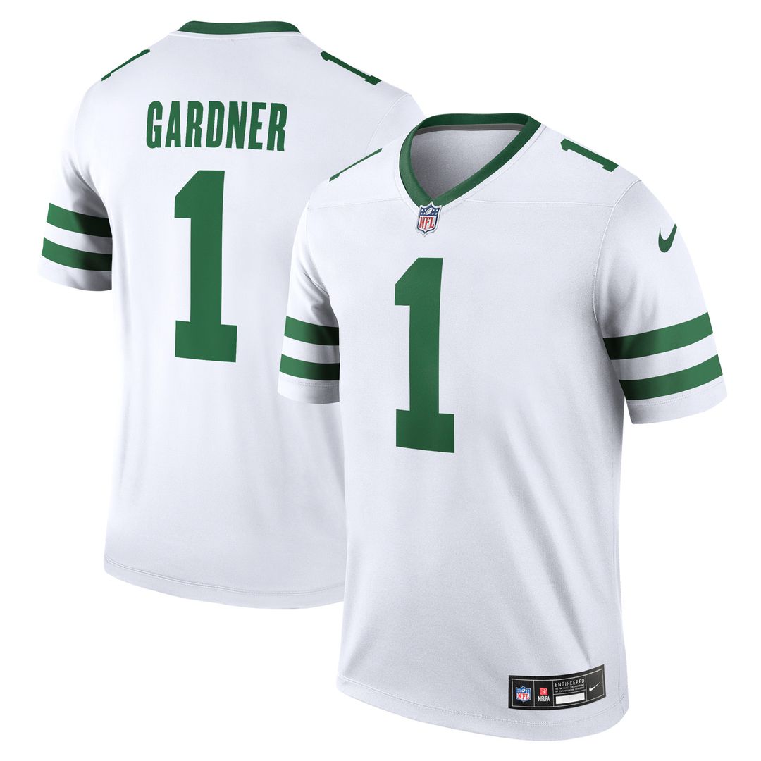 Ahmad Sauce Gardner New York Jets Nike Legend Player Performance Top - White