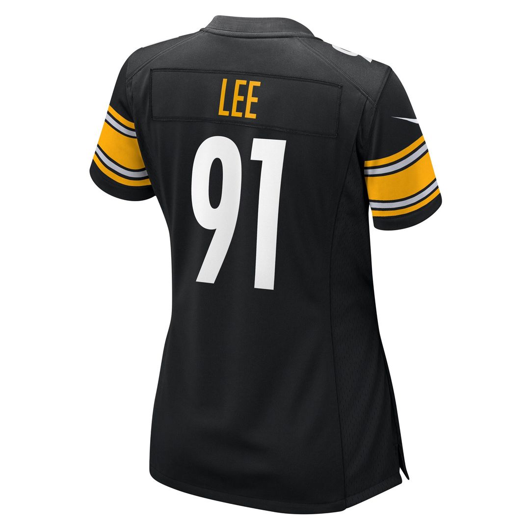 Logan Lee Pittsburgh Steelers Nike Women's Team Game Jersey -  Black