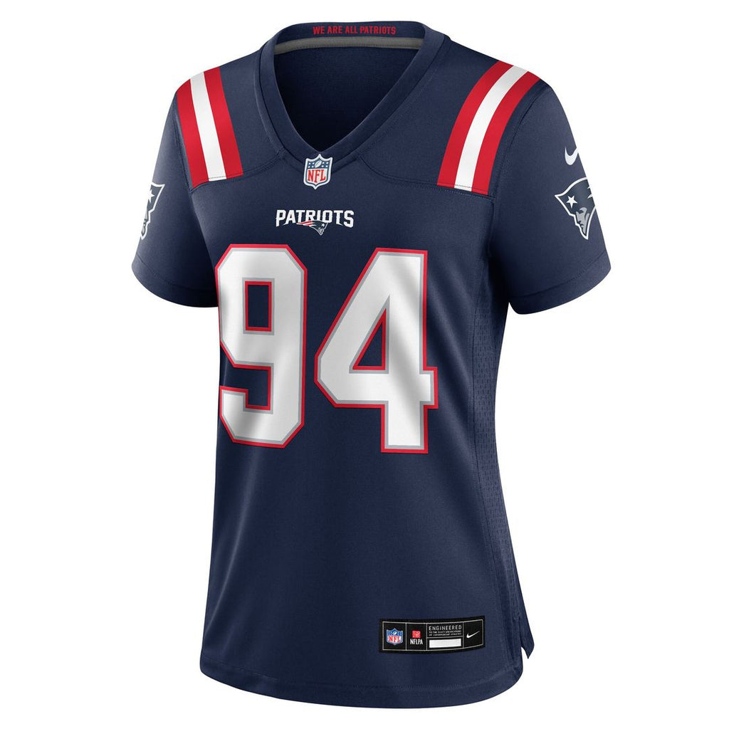 Cory Durden New England Patriots Nike Women's Team Game Jersey -  Navy