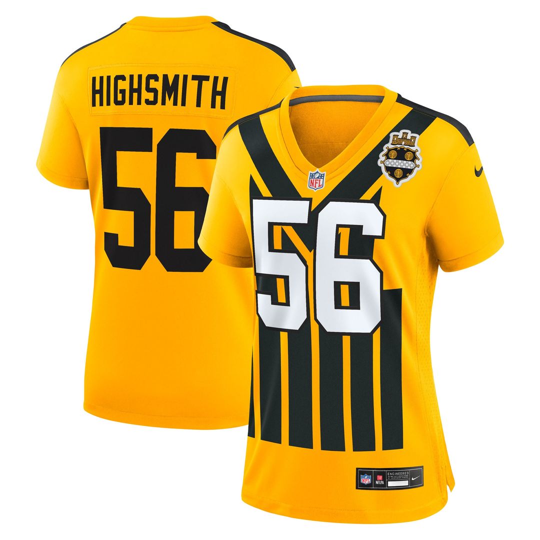 Alex Highsmith Pittsburgh Steelers Nike Women's Alternate Game Jersey -  Gold