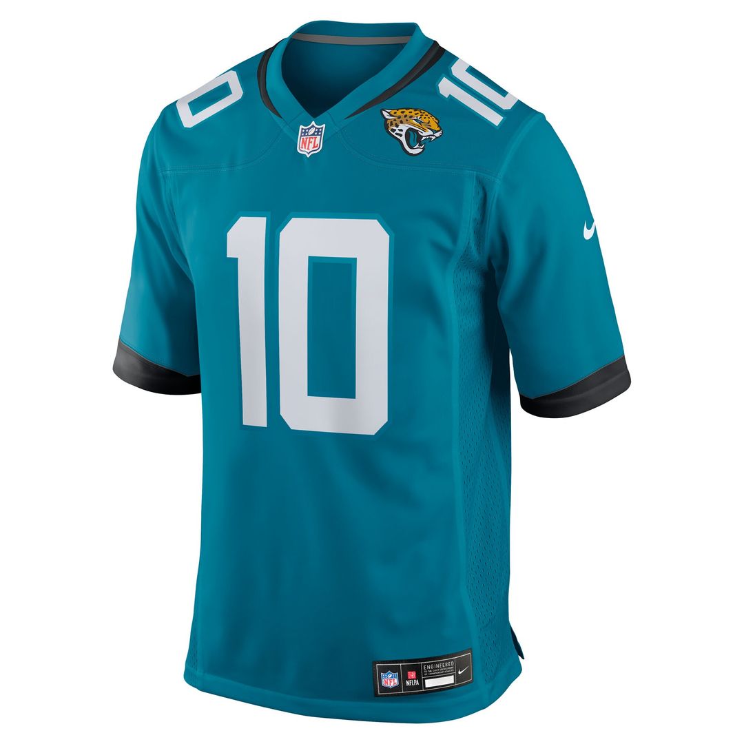 Carter Bradley Jacksonville Jaguars Nike Team Game Jersey -  Teal