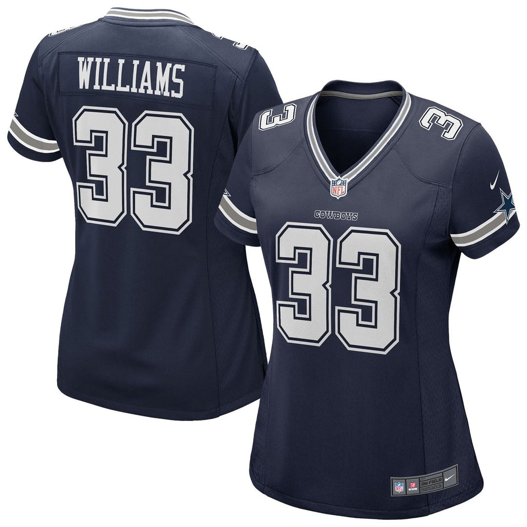 Javonte Williams Dallas Cowboys Nike Women's Team Game Jersey - Navy