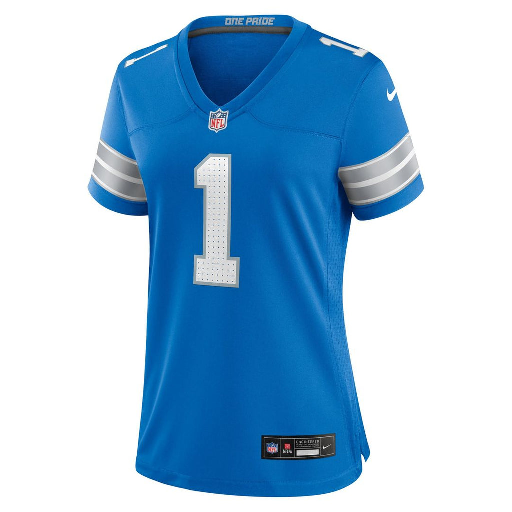 Jameson Williams Detroit Lions Nike Women's Game Player Jersey - Blue