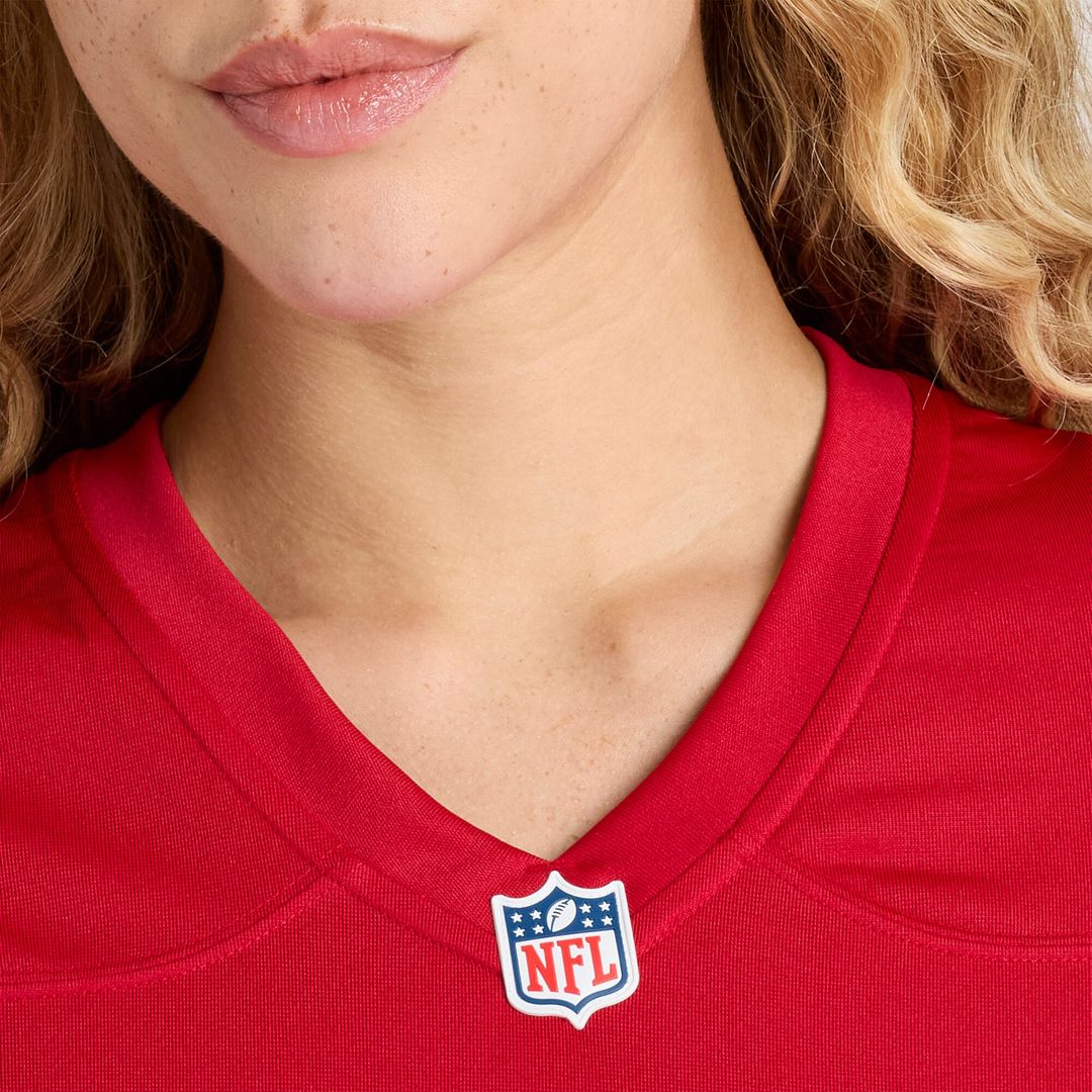 Terique Owens San Francisco 49ers Nike Women's Team Game Jersey -  Scarlet