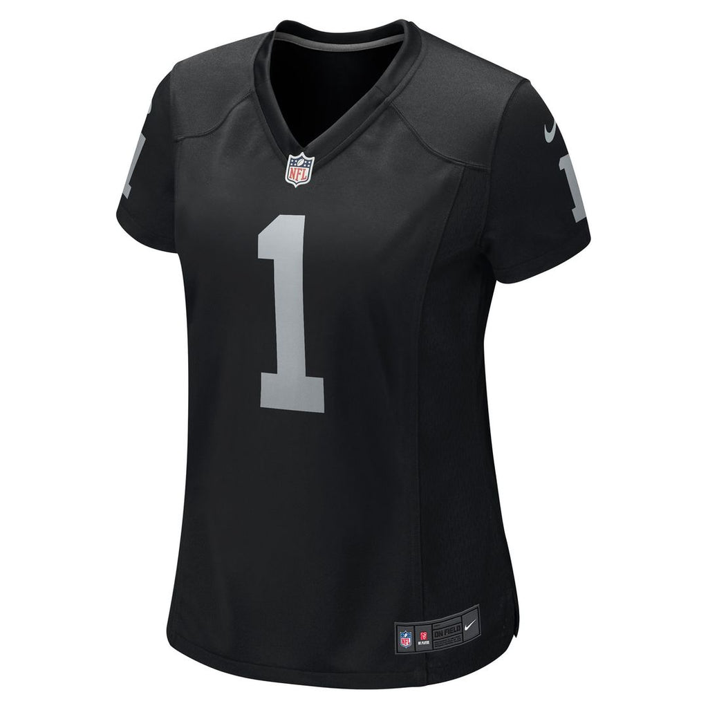 Number 1 Bride Las Vegas Raiders Nike Women's Game Jersey - Black