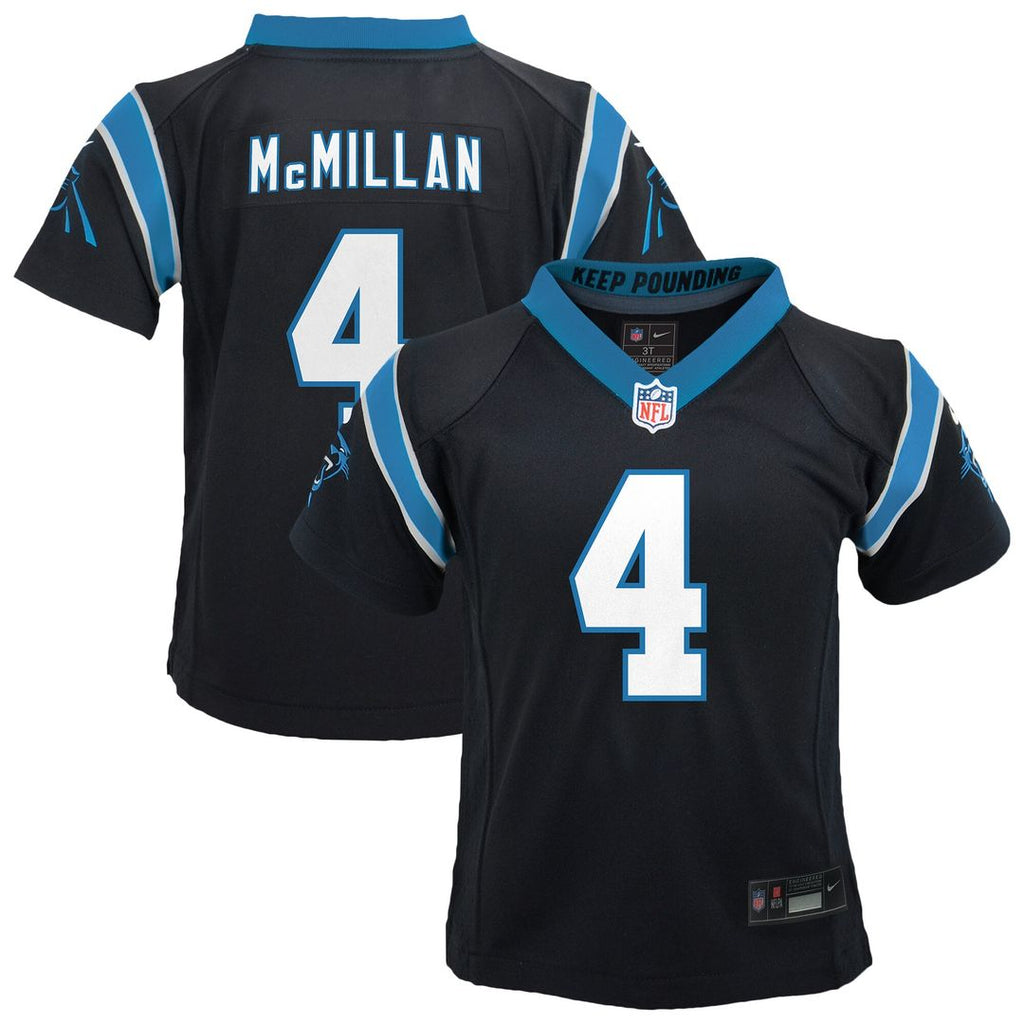 Tetairoa McMillan Carolina Panthers Nike Toddler Game Jersey - Black