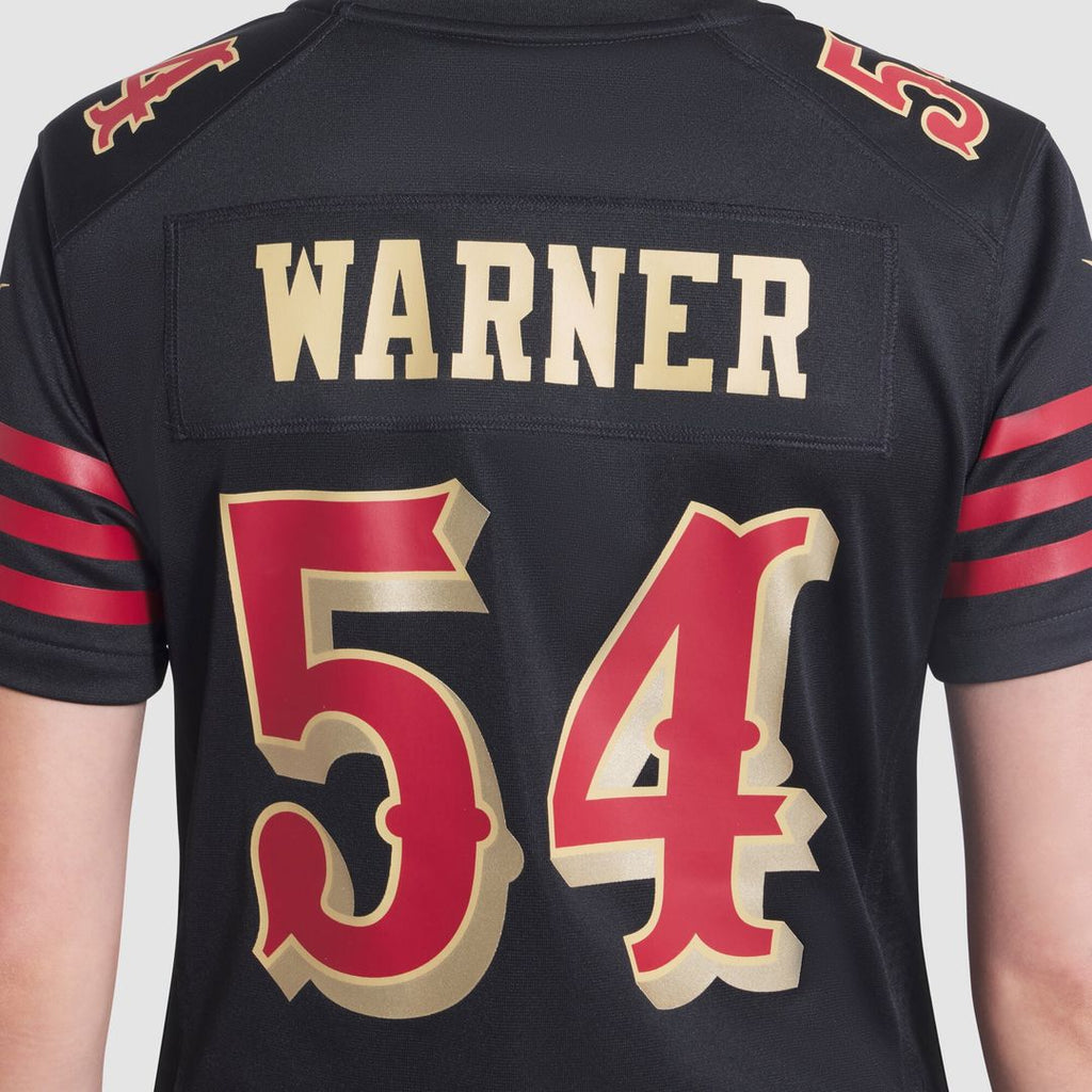 Fred Warner San Francisco 49ers Nike Women's 2025 Rivalries Collection Game Jersey - Black