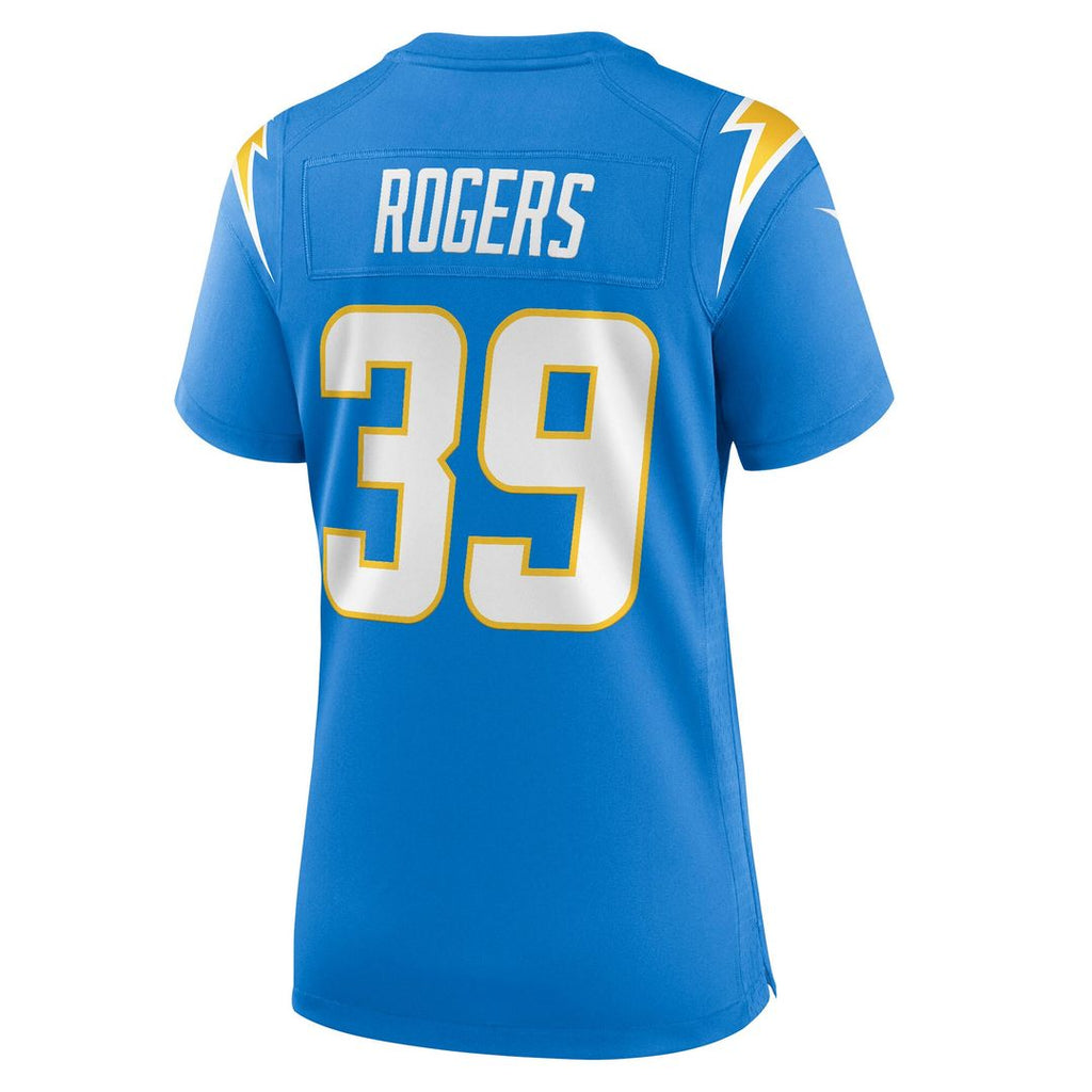 Eric Rogers Los Angeles Chargers Nike Women's Team Game Jersey -  Powder Blue