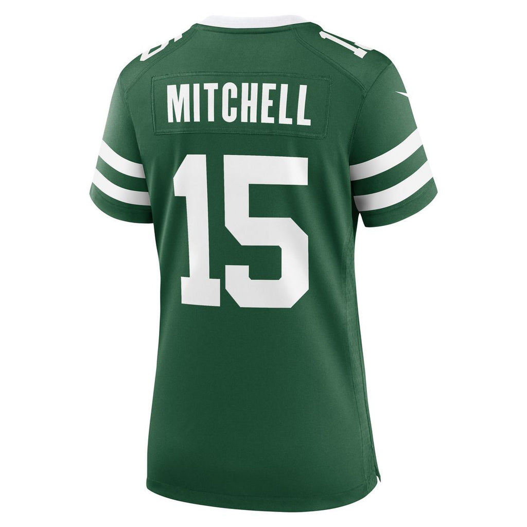 Adonai Mitchell New York Jets Nike Women's Team Game Jersey - Legacy Green