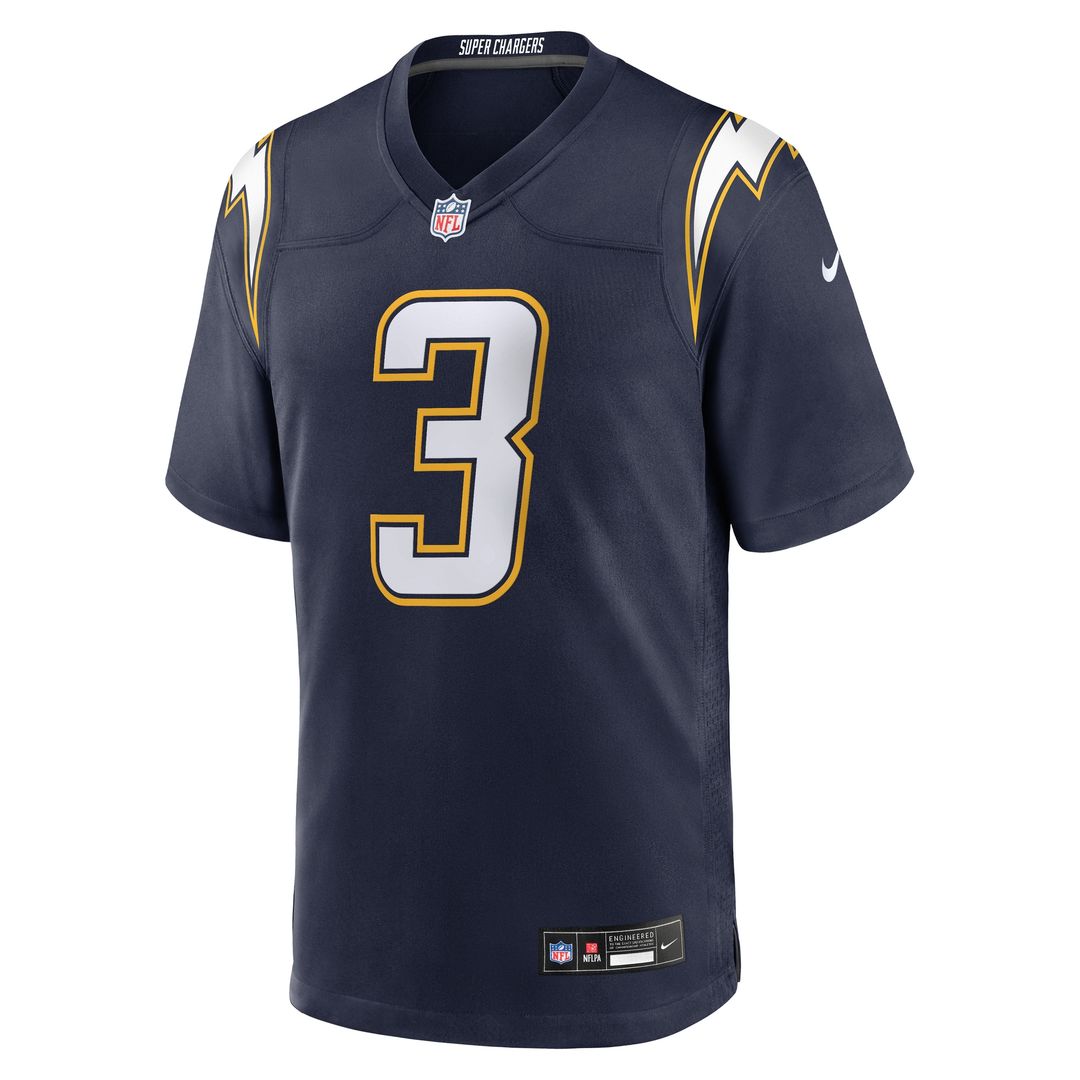 Derwin James Jr. Los Angeles Chargers Nike Alternate Super Chargers Game Jersey - Navy