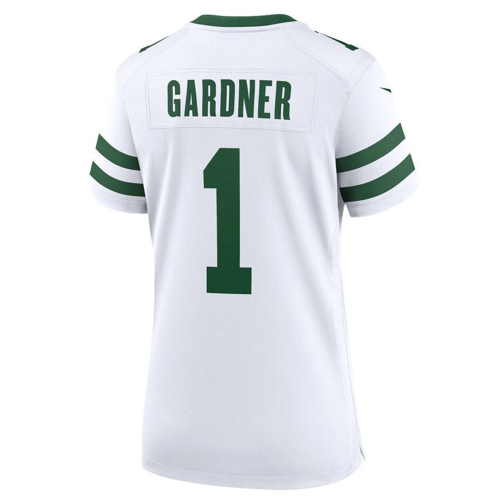 Ahmad Sauce Gardner New York Jets Nike Women's Game Jersey - Legacy White