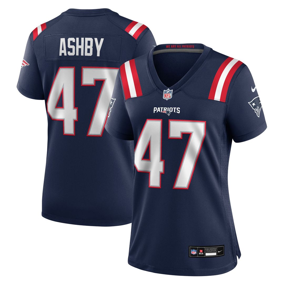 Julian Ashby New England Patriots Nike Women's Team Game Jersey -  Navy