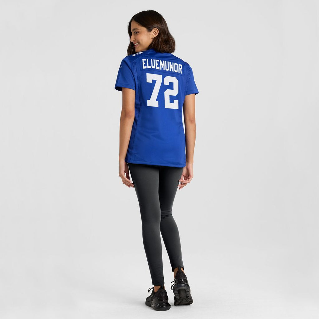 Jermaine Eluemunor New York Giants Nike Women's  Game Jersey -  Royal